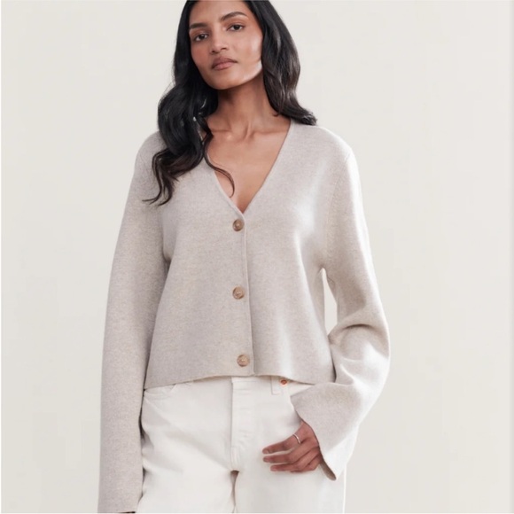Jenni Kayne Chelsea Cardigan Oatmeal